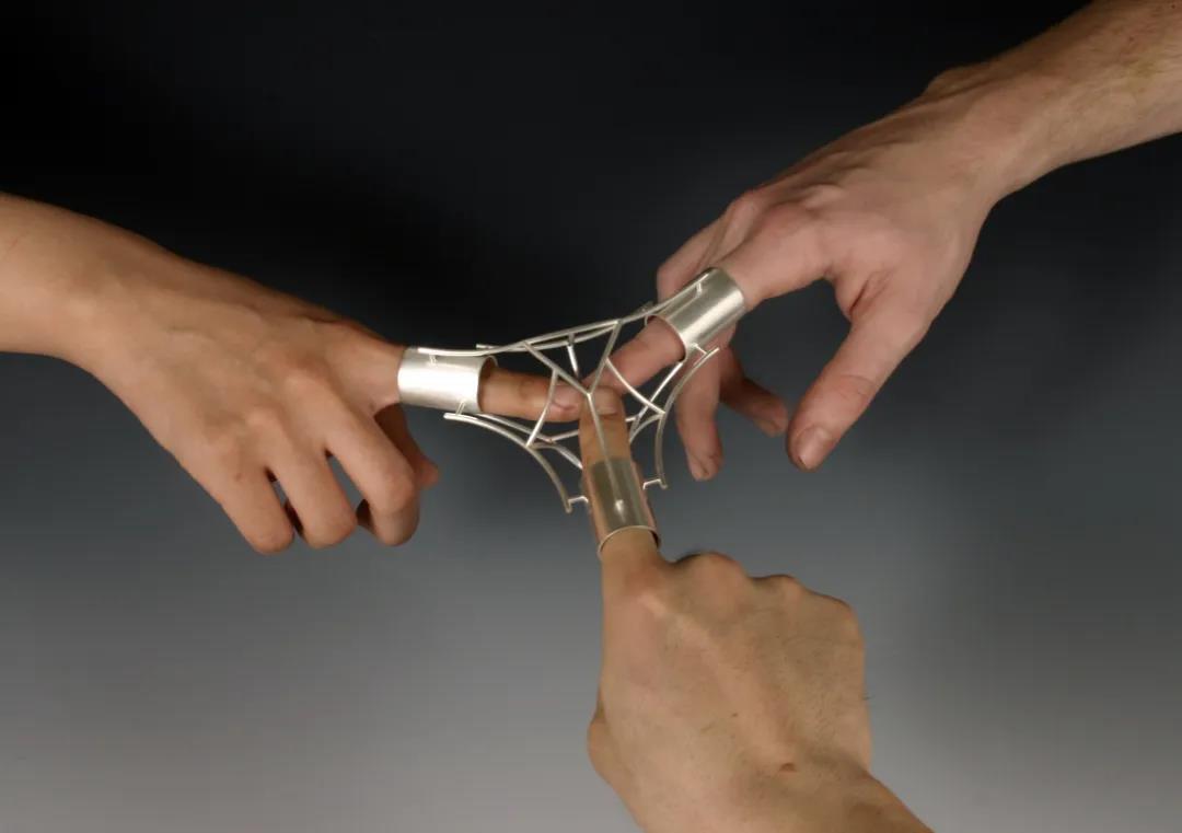 Interconnection  sterling silver